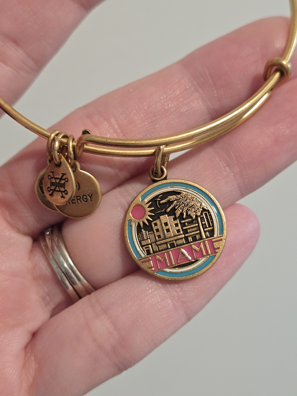 Alex and Ani Miami Charm Bangle